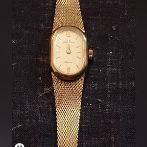 Vintage Jules Jurgenson Goldtone watch